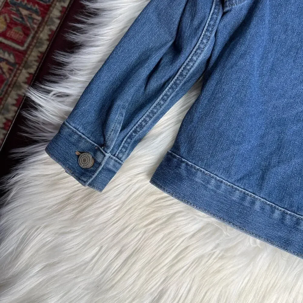 Uniqlo Kids Blue Soft Denim Jersey Jacket